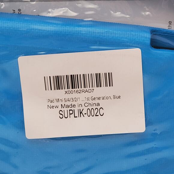 Ipad Mini 1st Generation Cover with Handle 1 2 3 4 5 Blue - Picture 3 of 4